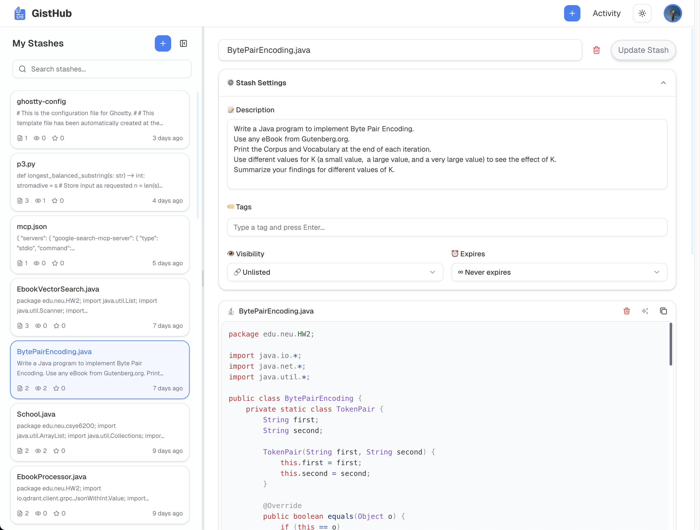 gisthub-search